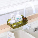 Plastic Faucet Drain Basket Shelf