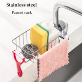 Stainless Steel Faucet Storage Rack