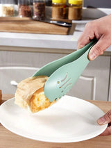 Non-Slip Cooking Plastic Tongs