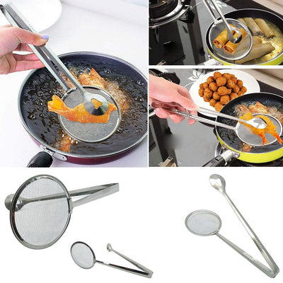 2 in 1 Frying Tong