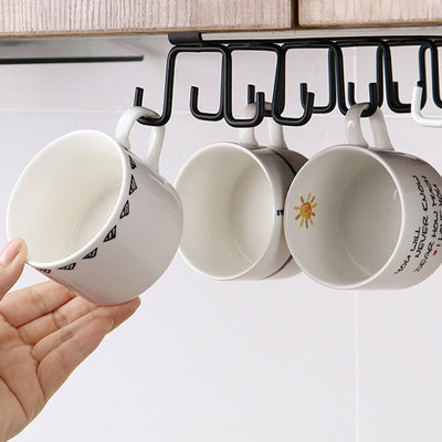 Cabinet Hooks Organizer Rack