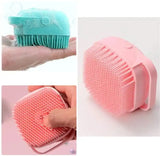 2 in 1 Silicone Bath brush Soap Dispenser