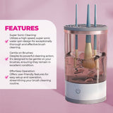 Automatic Makeup Brush Cleaner