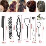 6PCS HAIRSTYLE BRAIDING TOOLS