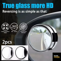 CAR BLIND SPOT MIRROR (2 PCS)