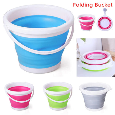 Silicone Folding Bucket