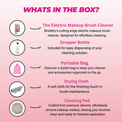 Automatic Makeup Brush Cleaner