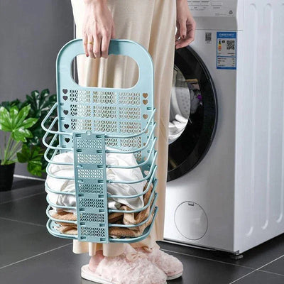 FOLDABLE LAUNDRY BASKET