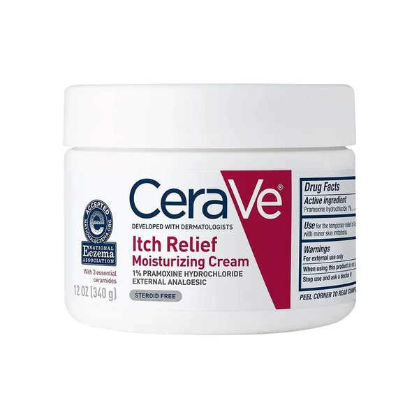 CeraVe Itch Relief Moisturizing Cream, (340gm)