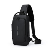 Crossbody Tech Sling Bag With USB Charging Port