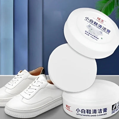 Shoes Cleaning Cream With Sponge