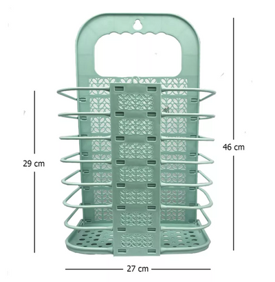 FOLDABLE LAUNDRY BASKET