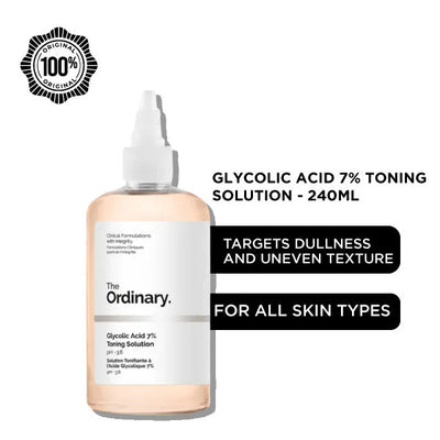 THE ORDINARY- GLYCOLIC ACID 7% TONING SOLUTION 240ML