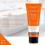 VITAMIN C FACE WASH SOOTHES AND PURIFIES FOR SUPER CLEAN