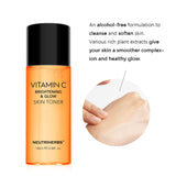 VITAMIN C BRIGHTENING & GLOWING SKIN TONER FOR MOISTURIZING