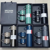 Stainless Steel Vacuum Flask Set