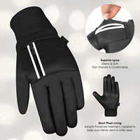 Warm Thermal Gloves Windproof With Touch Sensors