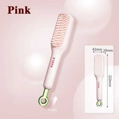 One-Pull Clean Massage Comb