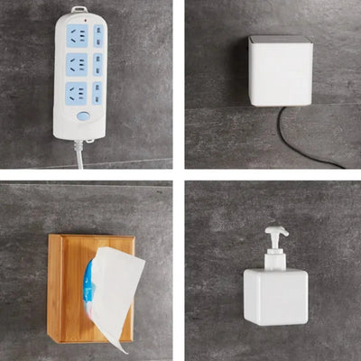 Double-Sided Adhesive Wall Mounted Sticky Hanging Hook