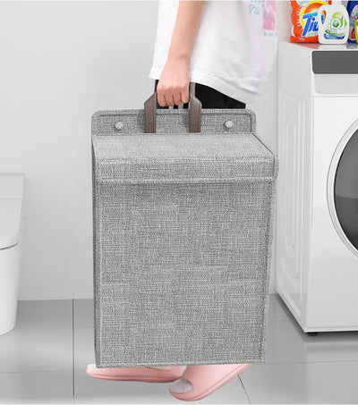 Wall Mounted Folding Laundry Basket