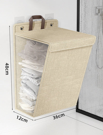 Wall Mounted Folding Laundry Basket