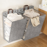 Wall Mounted Folding Laundry Basket