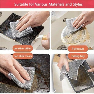 Non-Scratch Dishwashing Rags