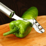 Stainless Steel Pepper Corer Knife