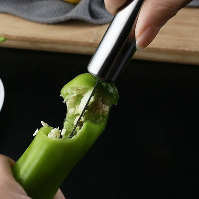 Stainless Steel Pepper Corer Knife