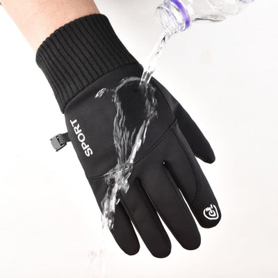 Warm Thermal Gloves Windproof With Touch Sensors