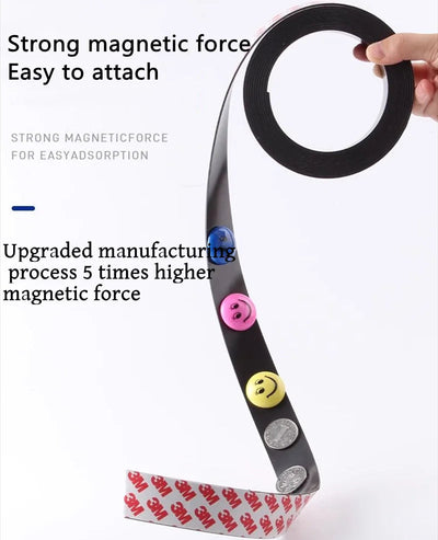 Double sided magnetic tape