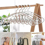 Wave Pattern Stackable Hanger (PACK OF 4)