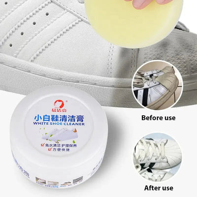 Shoes Cleaning Cream With Sponge