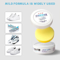 Shoes Cleaning Cream With Sponge