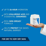 Cerave Moisturizing Cream For Dry To Very Dry Skin ( 340gm)